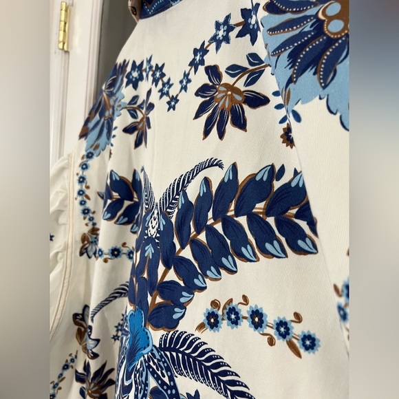 Farm Rio Blue Ana Tapestry Tropical Jacket - Size XL - NWT - Picture 15 of 15